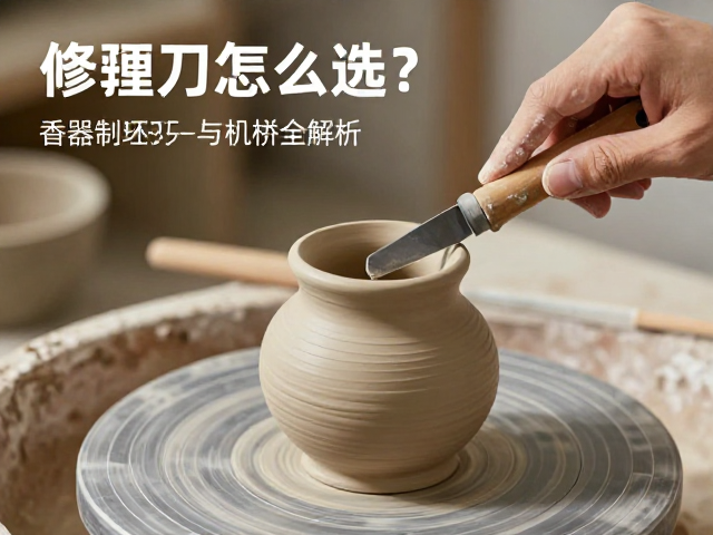 香器制坯中的泥料处理与刀法运用