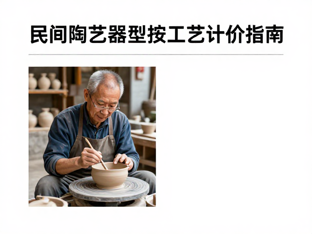 非遗传承人定制陶艺,民间陶艺器型按工艺计价指南