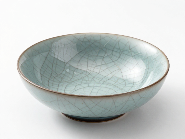 冰裂釉甜品器皿定制,打造餐厅日常出品的高级质感与独特记忆点