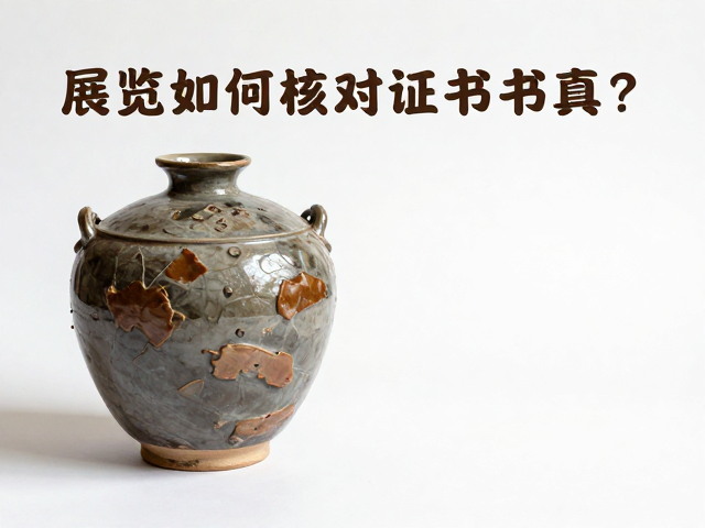 展览级陶艺包浆鉴赏,如何核对作品证书保真?