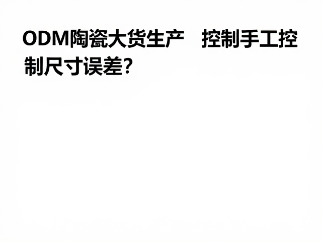 后处理工序的标准化作业与检测反馈
