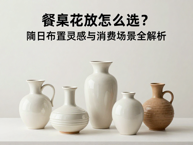 节日餐桌花器怎么选?陶瓷花器布置灵感与消费场景全解析