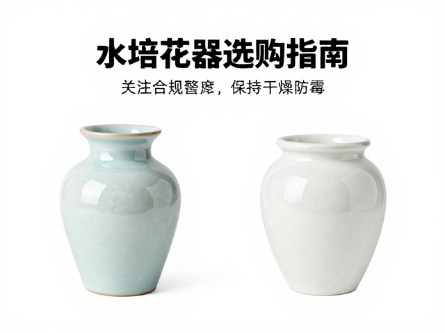 水培花器选购指南,关注釉面完整度,长期不用保持干燥防霉