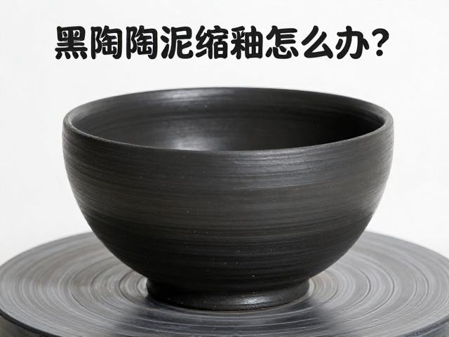 黑陶泥缩釉怎么办?解析陶瓷材料特性与解决技巧