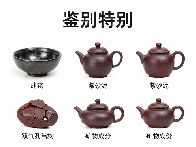 紫砂泥料属性:双气孔结构与矿物成分