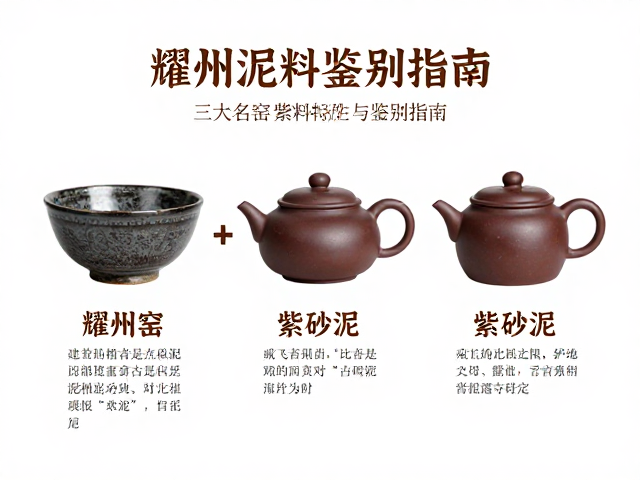 三大名窑泥料鉴别要点对比
