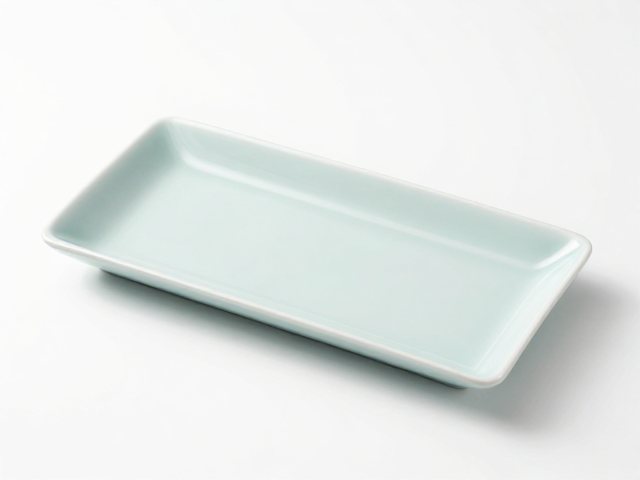 东方禅意长方盘,高端餐饮器皿的意境美学