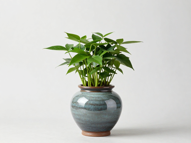 水培绿植的生机注入与空间留白