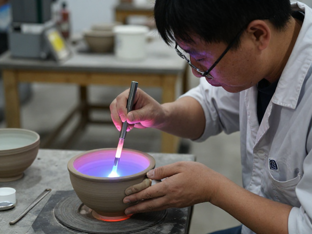 金属氧化物在还原气氛下的显色机制