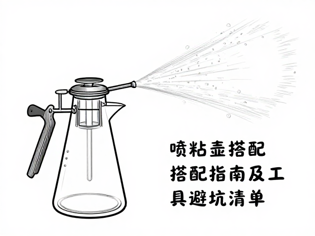喷釉壶的气压结构与雾化效果匹配