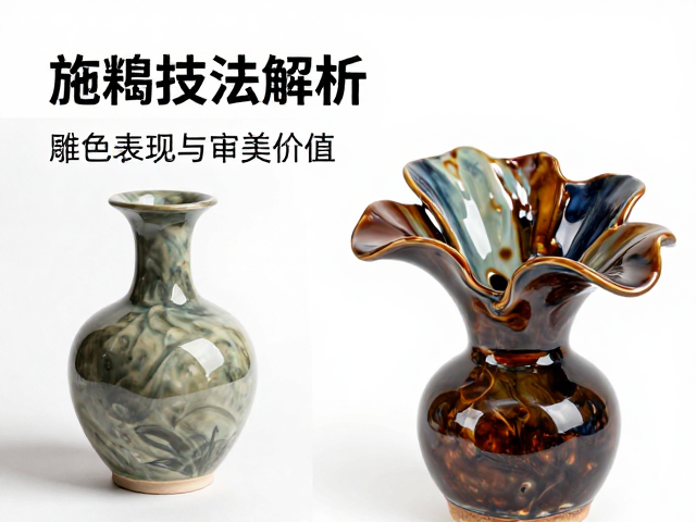 釉色与雕塑本体的形式语言融合