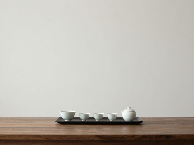 茶会器皿与空间陈设,留白素雅之美,打造高流量茶空间设计灵感