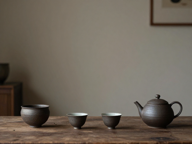 茶室空间与登窑器物的搭配法则
