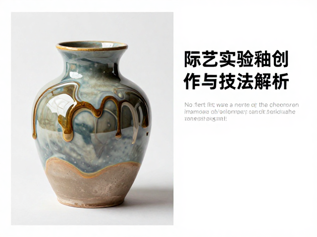 流釉效果的视觉表现与艺术应用