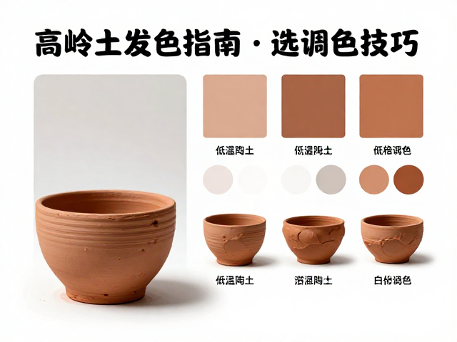 常见色系呈现效果与配方参考