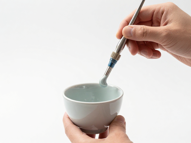 蘸釉与喷涂的手部协调技巧