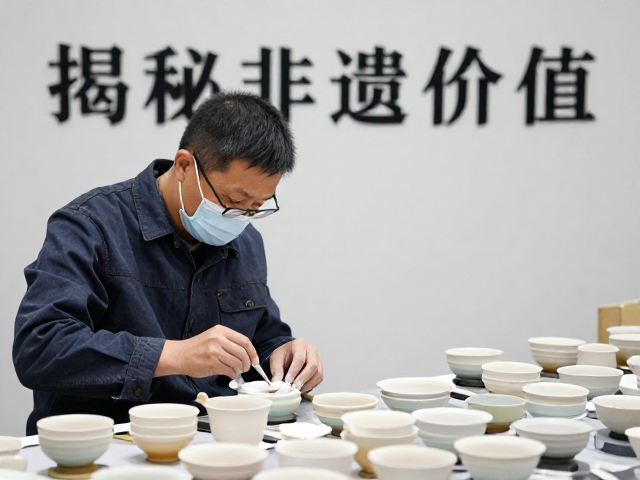 陶瓷非遗艺术展,传承人作品为何溢价?揭秘非遗价值