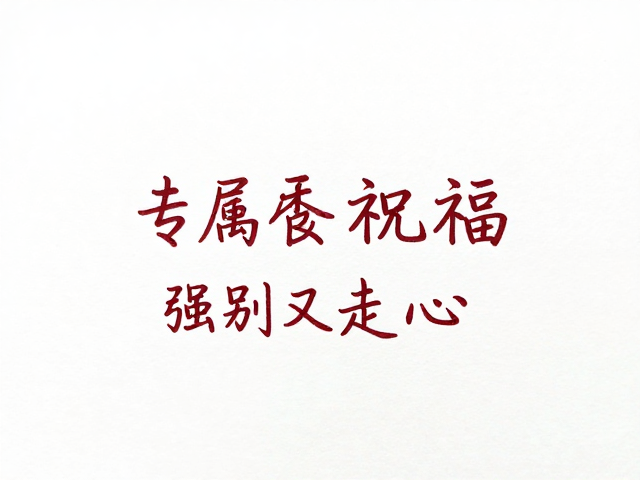 专属祝福语的创意灵感:让文字传递温度