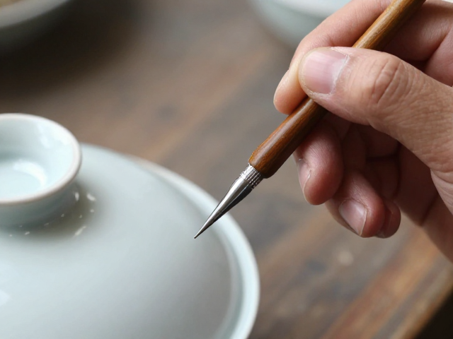 细毛笔如何辅助传统锔瓷修复日用陶瓷?专家揭秘古法修复细节