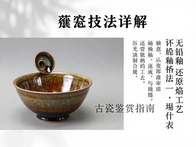 古瓷釉面鉴赏的光泽度与微观特征