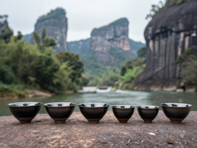茶禅意境在器物与山水间的交融