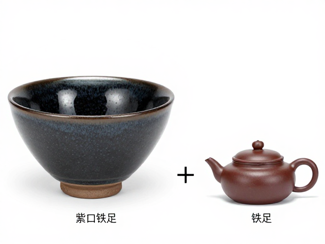 建窑黑釉瓷代表，紫口铁足特征与紫砂壶鉴别指南