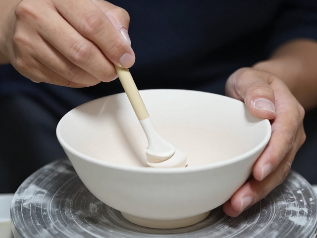 施釉蘸釉荡釉技法详解