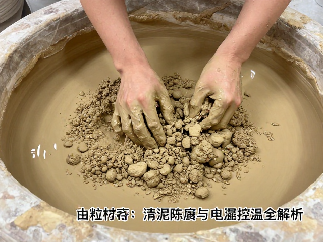 原料淘洗:从矿土到纯净泥浆的物理提纯