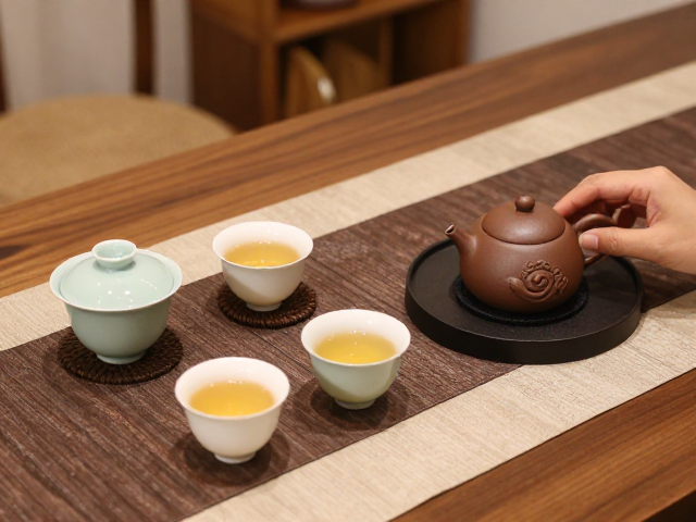 茶席毛的材质特性与视觉基调