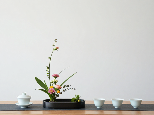 禅修茶席的花材选择逻辑