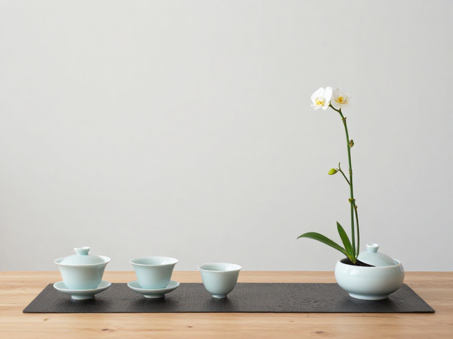 静心泡茶的动作引导