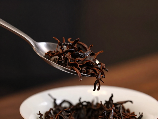 茶匙取茶的量感与卫生控制