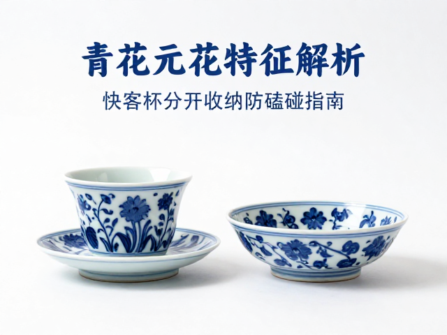 景德镇青花元青花特征解析，快客杯分开收纳防磕碰指南