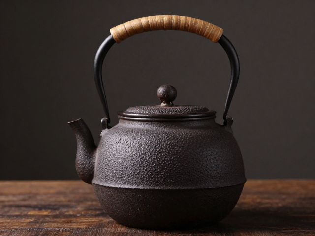 老茶煮饮的铁壶美学
