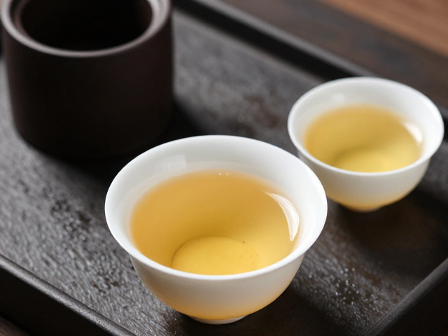 茶盏对汤色的衬托与放大效应
