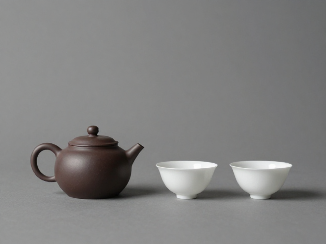 极简古风茶具搭配指南,温壶醒器与收藏纪念茶器的雅致之选