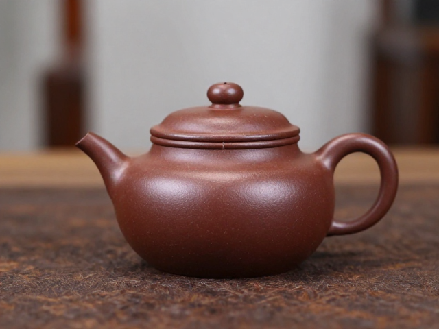 紫砂壶适合泡普洱茶吗？选圆润饱满款，拍打镶接工艺更地道