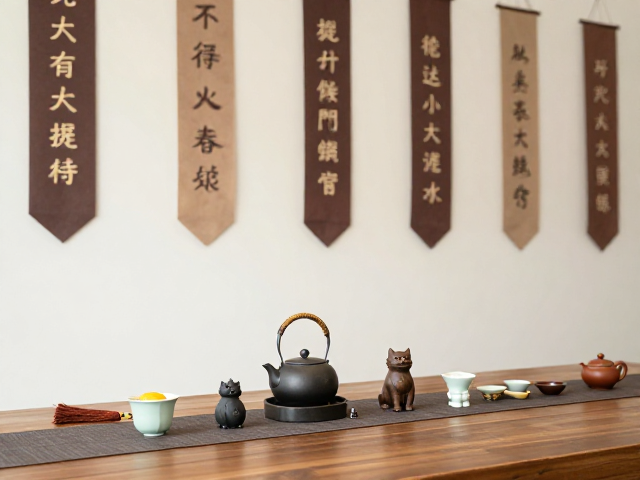 茶宠配饰的从属关系与和谐共生