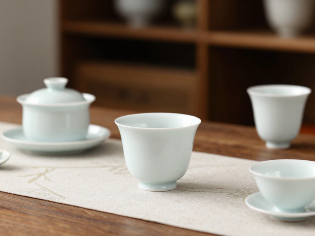 器型与釉色:书房茶席的视觉叙事