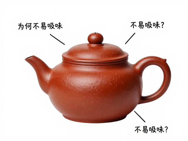 红泥为何不易吸味的机理分析