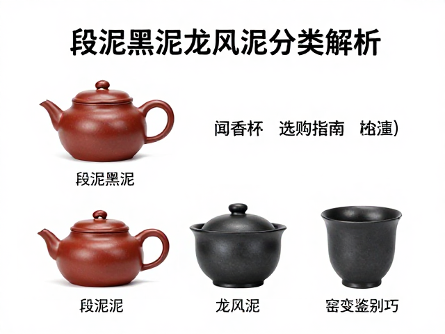 段泥与黑泥、龙风泥的矿物特性差异