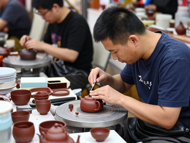 景德镇茶具市场热度高，紫砂模具成型与修整工艺解析