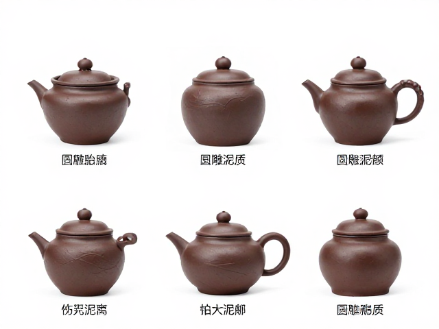 茶室陈设中的圆雕泥料胎质辨识要点