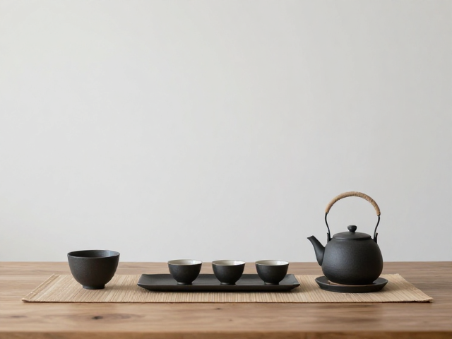侘寂茶席的视觉哲学与空间留白