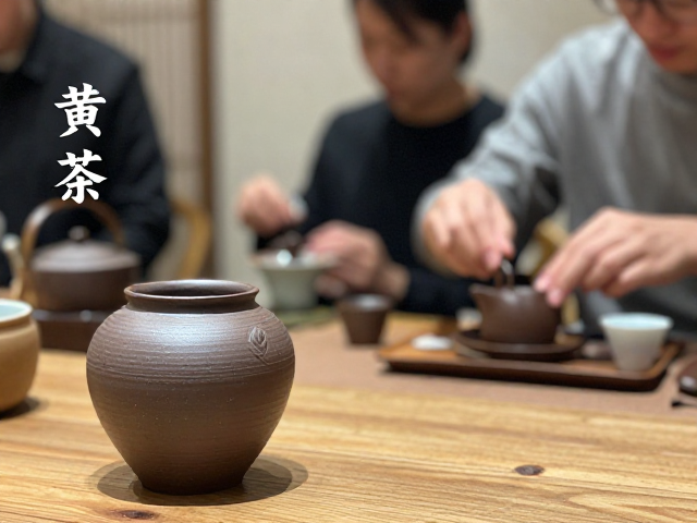 粗陶质感与茶席空间的对话
