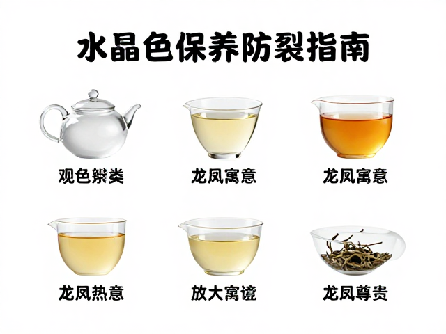 水晶茶具保养防裂指南