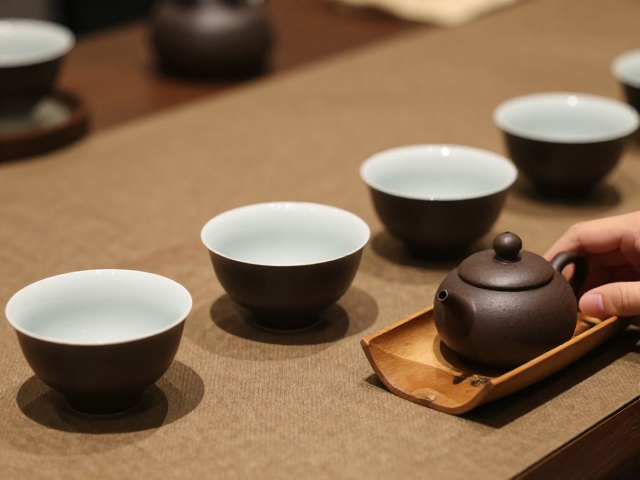 茶礼仪式中的器物配合与行为规范