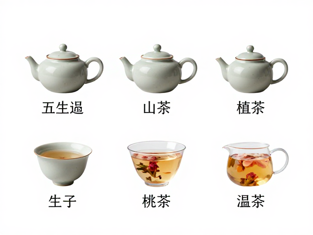 材质共鸣:陶瓷与花茶的温润对话