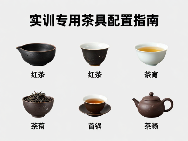 红茶类茶具搭配与茶荷使用规范