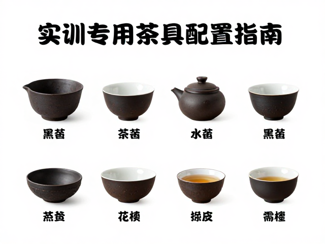 黑茶类茶具搭配与茶荷使用规范